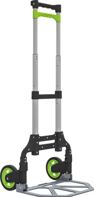Obrázek produktu pro HOMCOM skládací hliníkový vozík s teleskopickou rukojetí 100 cm