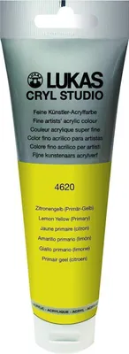 Obrázok produktu pre Lukas Cryl Studio Akrylová farba Fluorecent Lemon Yellow 125 ml 1 ks