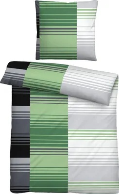 Produktbild von Traumhaft schlafen - Castell - Markenbettwäsche Mikrofaser Seersucker Bettwäsche 0260994 KARO color: sturmgrau, size: 1x 135x200 cm + 1x 80x80 cm