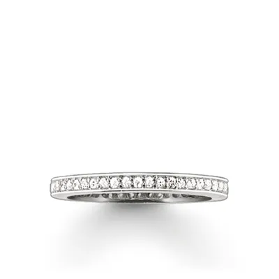 Produktbild von Thomas Sabo TR1983-051-14 Ring Eternity Pavé Sterling Silber Gr. 52