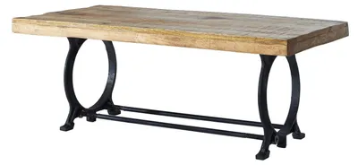 Immagine prodotto di MASSIVMOEBEL24 | tavolino da salotto in legno di Legno riciclato 120x60x45 legno riciclato laccato INDUSTRIAL #35