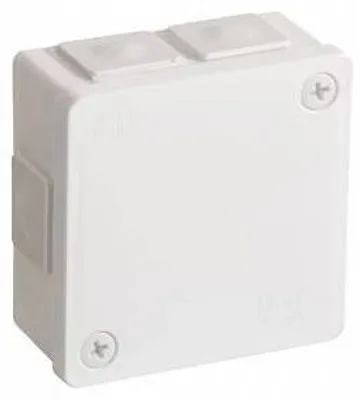 Obrázek produktu pro Povrchová krabice bílá bez svorkovnice 86x86x40 IP55 Viplast 02201