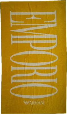 Produktbild von Badetuch Schwimmbad Schwamm Meer cm.170x100 EMPORIO ARMANI Artikel 262518 1P339 TOWEL, UNICA - ONE SIZE, Cotone 100%