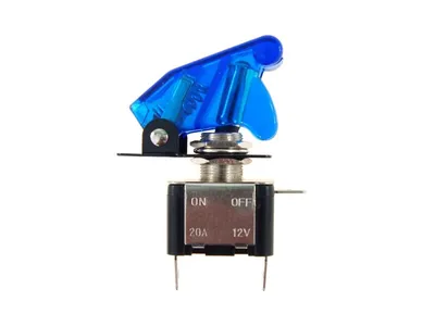 Obrázok produktu pre Spínač "Top Gun" 12V, max. 20A, modrý