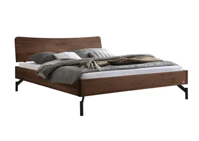 Produktbild von HASENA Lounge Designbett Albinia Nussbaum geölt 140x200