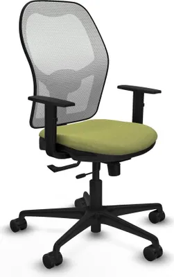 Image de Chaise de bureau Jorquera Piqueras y Crespo, modèle 1D036N0, couleur verte