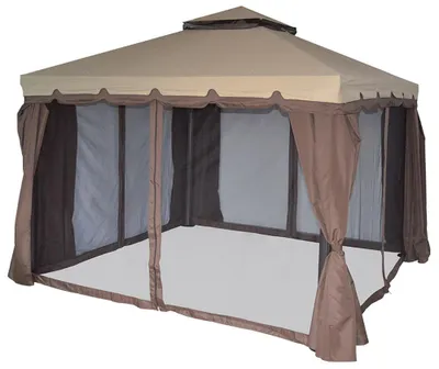 Immagine prodotto di Gazebo da Giardino 3x3m in Alluminio Morel Denver Marrone