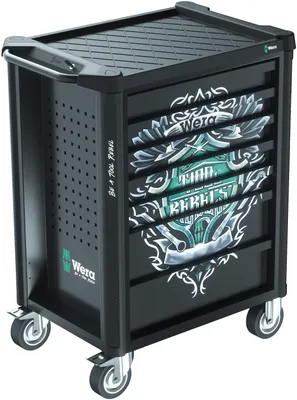 Produktbild von WERA Werkstattwagen Tool Rebel 94-teilig