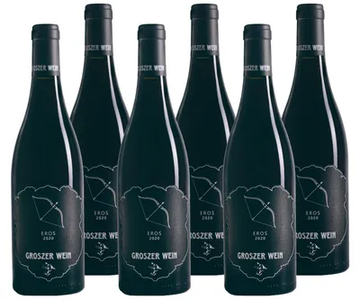 Produktbild von Eros Naturwein Roséwein vom Weingut Groszer Wein aus dem Südburgenland - 6 Karton