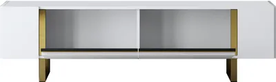 Produktbild von Skye Decor, Yildiz - White, Gold, TV-Schränke, Weiß, 180 x 50 x 30 cm