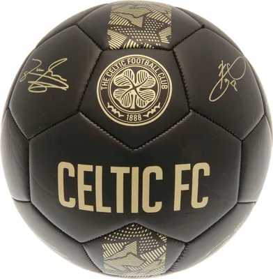 Produktbild von Celtic FC - "Phantom" Fußball BS3659 (5) (Schwarz/Gold)