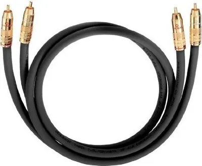 Produktbild von OEHLBACH NF 214 MASTER SET anthrazit 2x0,5m Audio-Cinchkabel