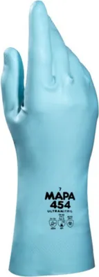 Produktbild von MAPA Chemikalienhandschuh Ultranitril 454 Gr. 10 10 Stk