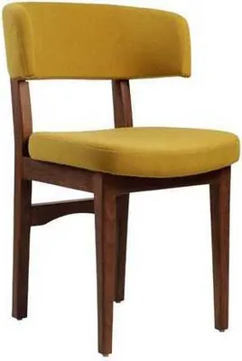 Image de Fauteuil de salle à manger jaune-brun, design, fauteuil de salon, une place