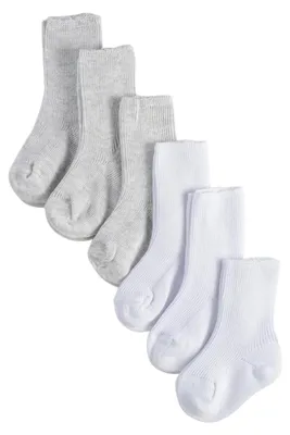 Obrázok produktu pre CALZITALY PACK: 2-4-6 párov ponožiek pre bábätko, detské ponožky, bavlnené ponožky pre bábätko