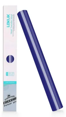 Immagine prodotto di Pellicola flessibile a trasferimento termico LOKLiK - blu scuro / 30,5 x 180 cm