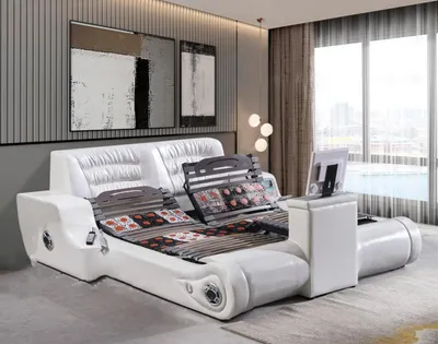 Produktbild von Multifunktion Bett Schlafzimmer Möbel Betten Luxus Bett Doppelbett Neu