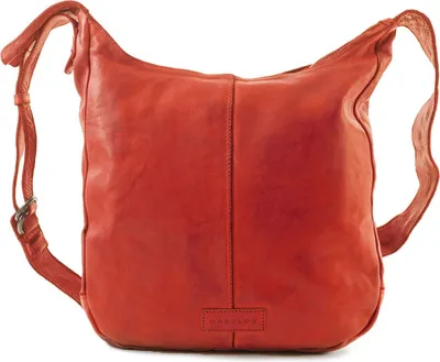 Zdjęcie produktu dla Skórzana torba na ramię HAROLD'S Submarine Pouch Up Red ciemnoczerwona