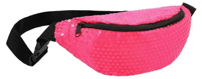 Imagen del producto de Riñonera rosa neón para adultos - Talla única