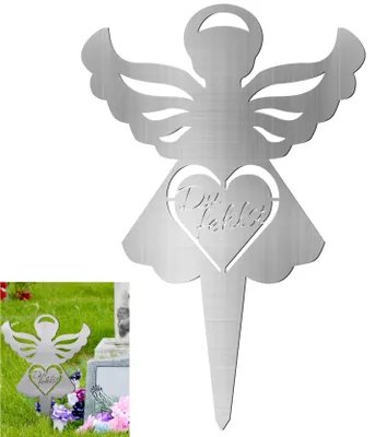 Image de Solidchoice - Plaque commémorative "Tu me manques" en acier inoxydable