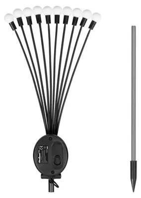 Zdjęcie produktu dla Rebel ZAR0574-1 Zahradní solární osvětlení kuličky, IP44, 3000K, 70 cm