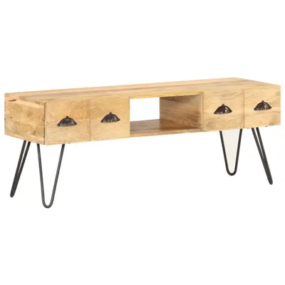 Produktbild von TV-Schrank 120x35x45 cm Mango Massivholz