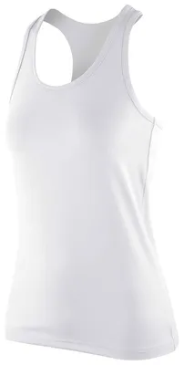 Image de Spiro - Haut sans manches « Impact Softex » pour femmes FK1801 (M) (blanc)