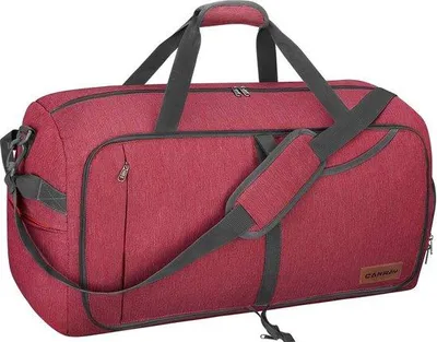 Immagine prodotto di Borsa da viaggio sportiva da 65 litri, leggera, pieghevole, nera