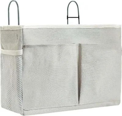 Image de Bett Pocket – pochette de rangement pratique – qualité de marque – 36 x 11,4 x 19,5 cm – idéale pour une chambre bien rangée