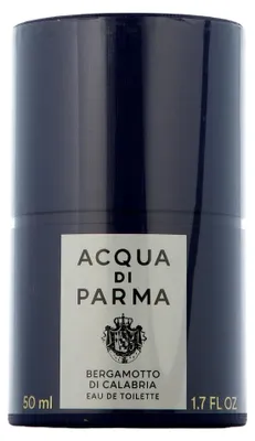 Produktbild von Acqua di Parma Blu Mediterraneo Bergamotto di Calabria, Unisex, 50 ml, Bergamotte, Zitrone, Zedernholz, Ingwer, Moschus, Vetiver, Benzoe, ALCOHOL DENAT. - PARFUM (FRAGRANCE) - AQUA (WATER) - LIMONENE - LINALYL ACETATE -...