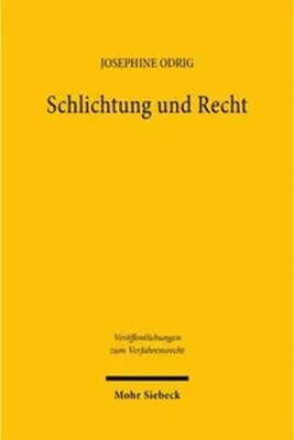 Image de Schlichtung und Recht