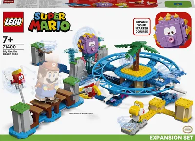 Zdjęcie produktu dla LEGO Super Mario Zestaw rozszerzający Duży jeżowiec i zabawa na plaży, Zestaw do budowania, 7 lat(a), Plastik, 0 szt., 755 g