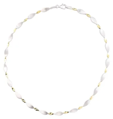 Produktbild von MIAMAR 1166873 Damen Kette Sterling-Silber 925 Bicolor Gold 45 cm