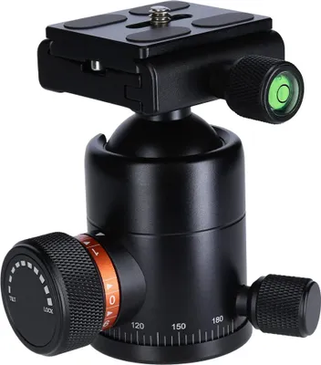 Produktbild von Rollei Stativ Kugelkopf für C6i Stativ, professioneller 360 Grad Stativkopf mit