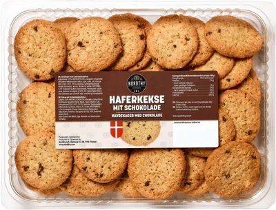 Produktbild von Nordthy Haferkekse mit Schokolade 300g