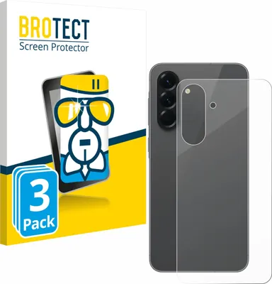 Produktbild von 3x BROTECT Schutzglas für Samsung Galaxy A56 5G (Rückseite) Schutzfolie Panzer Folie Glas Display Schutz klar
