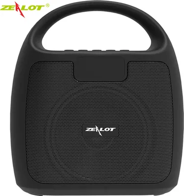 Produktbild von ZEALOT S42 Tragbarer kabelloser Lautsprecher mit BT 5.0 Lautsprecher,wasserdichte Lautsprecher, HiFi-Stereo,  FM, AUX, U-Disk, TF-Karte, 3000mAh Akku