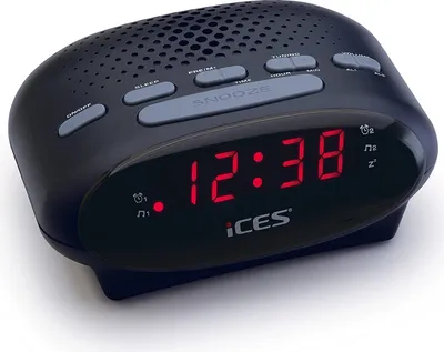 Produktbild von Ices ICR-210 Black - FM radiobudík, černý