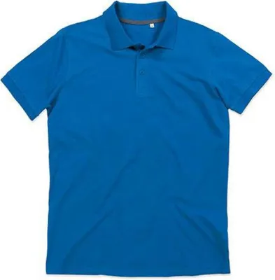 Produktbild von Stedman ST9060 | Herren Harper Polo Short Sleeve - Farbe: King Blue - Größe: XL