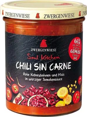 Produktbild von Soul Kitchen - Chili sin Carne 370g