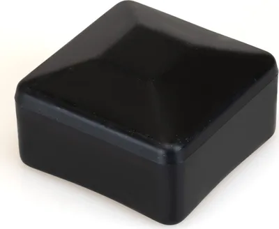 Produktbild von Endkappe Abdeckkappe Solarschiene PV Profil 40x40 Abschluss  Schwarz Photovoltaik