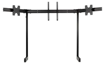 Produktbild von Next Level Racing Elite - Aufstellung - für 3 Monitore - eloxiertes stranggepresstes Aluminium, pulverbeschichteter Kohlenstoffstahl - Schwarz - Bildschirmgröße: 53.3-109.2 cm (21"-43")