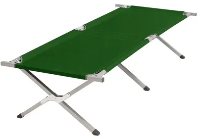 Produktbild von Verkaufsposition 14379: Feldbett, 186 x 70 x 42 cm, grün