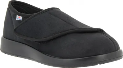 Produktbild von Verbandschuhe Uni Varomed Microvelours Lindau Schwarz Größe 38