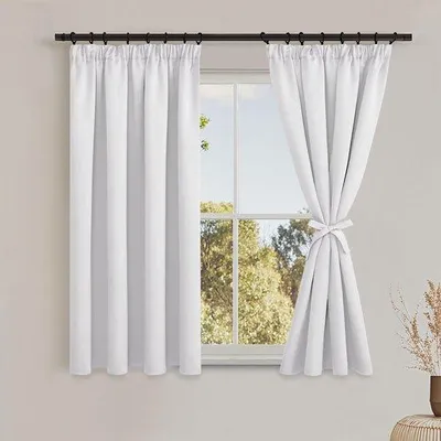Zdjęcie produktu dla Zasłona z plisą, 140 x 145 cm - zaciemniająca - izolująca termicznie - idealna do sypialni i salonu - sklep M