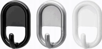 Image de Cintre autocollant en plastique seul