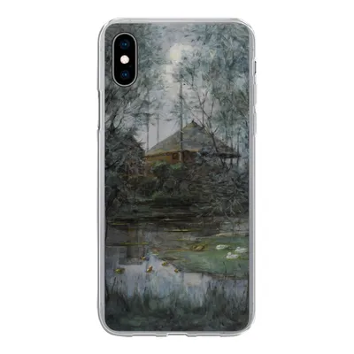 Produktbild von MuchoWow® Handyhülle Schutzhülle Hülle für iPhone Xs Heuhaufen - Piet Mondrian Silikon Softcase Handy Hülle - Handytasche
