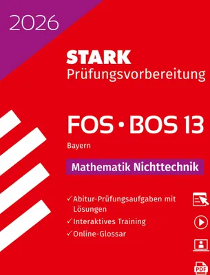 Produktbild von STARK Mathematik NT 13. Klasse - Abitur FOS/BOS 2026 Bayern - Prüfungsvorbereitung