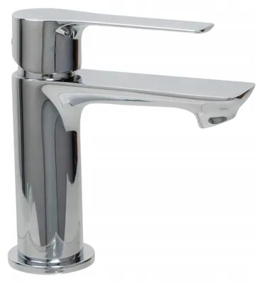 Produktbild von Einhebel-Waschtischarmatur Chrom M, 13,5 cm, Keramikkartusche, wassersparend