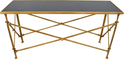 Produktbild von SIGNATURE - Konsole mit Glasplatte L142 cm - POMPADOUR